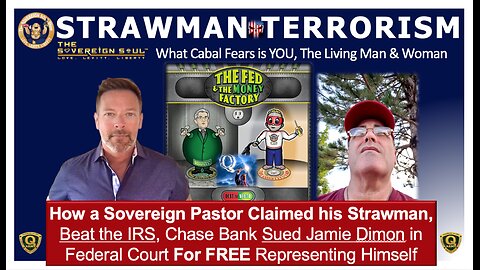 Pastor Single-Handedly Beats IRS, Claims Sovereignty from Cabal, Sues Chase, Proves Debtor Terrorism