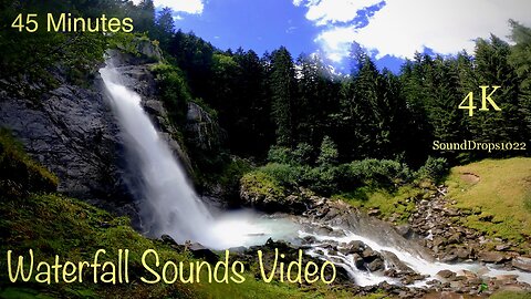 45-Minute Tranquil Waterfall Escape