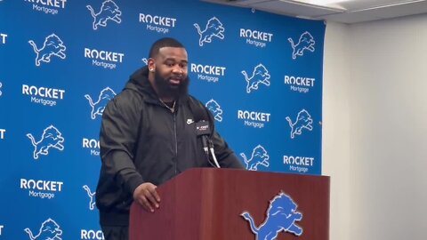 Lions DL Isaiah Buggs speaks after re-signing with Detroit