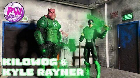 Kilowog And Kyle Rayner Two Pack By McfarlaneToys Figure Review!