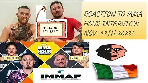 The Underrated Life Purpose of John Kavanaugh(Conor Mcgregor's MMA/Bjj Coach) MMA Hour Reaction!