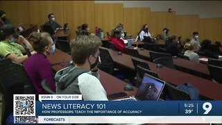NEWS LITERACY 101: How professors teach the importance of accuracy