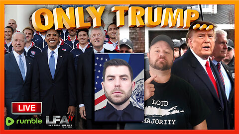 4 PRESIDENTS IN NEW YORK... ONLY 1 WENT TO A MURDERED COPS FUNERAL! | LOUD MAJORITY 3.29.24 1pm EST