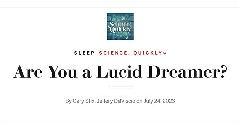 Are You a Lucid Dreamer? 5 Lucid Dreaming Techniques