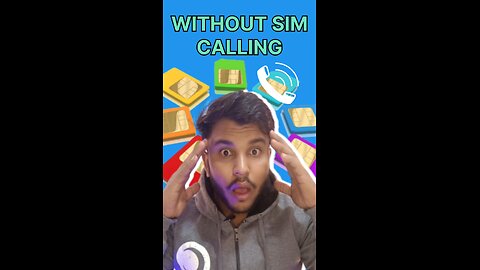 Without simcard calling apps . . . . Follow @guddumaurya09 for more such content 🫂😁 .