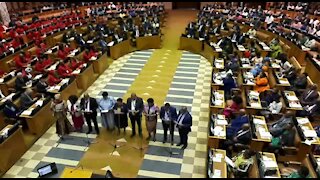 SOUTH AFRICA - Cape Town - Parliament Members being sworn in at the National Assembly (Video) (WRZ)