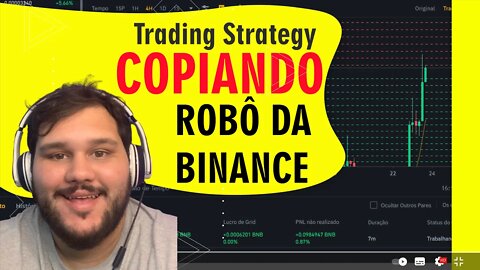 Copiando Robôs da Binance com Trading Strategy
