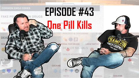 Talk Hard Podcast - Episode 43 - One Pill Kills... #NotOneMore