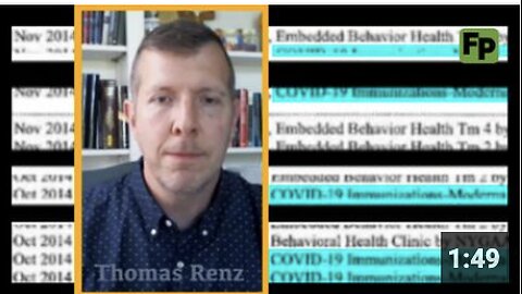Why does soldier’s medical record from 2014 show “COVID-19 immunization-Moderna”? | Tom Renz