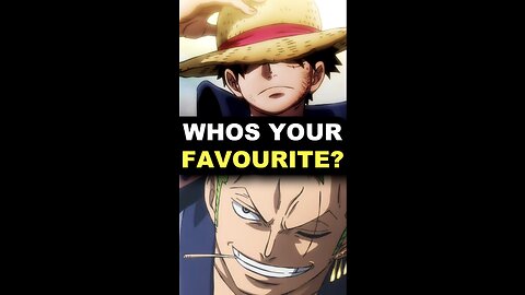 Whos Your Favourite One Piece Character? #onepiece #onepieceedit #onepieceluffy #onepieceanime #ani