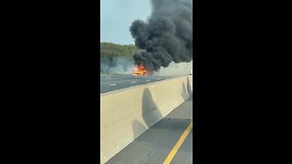 Vehicle Fire On Highway 400