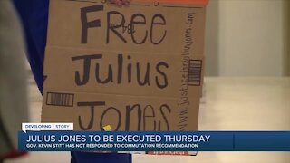 Julius Jones execution looming as governor holds off on clemency decision