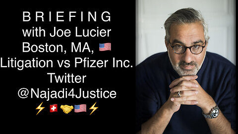 B R I E F I N G: With Joe Lucier, Boston. MA. USA