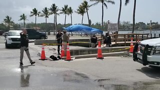 Body pulled from water near Lantana boat dock