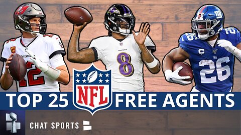 Top 25 NFL Free Agents In 2023