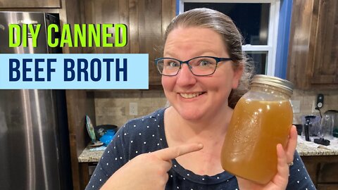 How to Can Beef Broth | Every Bit Counts Challenge Day 27