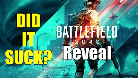 Battlefield 2042 Reveal Trailer Reaction & Breakdown Analysis - Did It Suck, First Thoughts