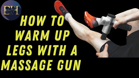 Warm Up | How to use a massage gun for runners legs | Massage gun routine for runners | Elite Sports