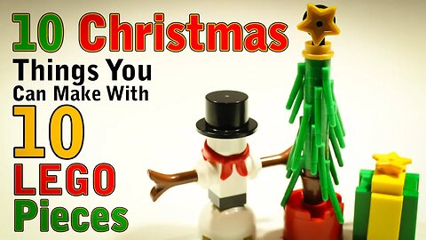 10 Christmas Things You Can Make With 10 Lego Pieces