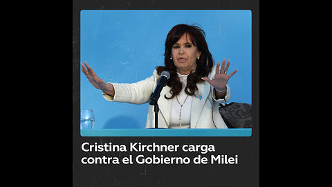 Cristina Fernández de Kirchner cuestiona superávit fiscal argentino