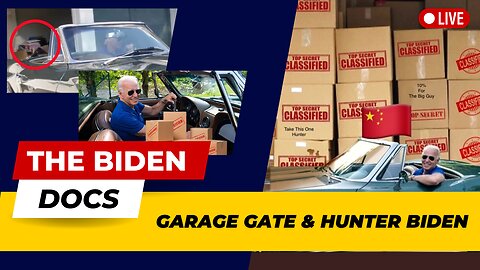 BIDENS CLASSIFIED DOCS & WHO'S BEHIND THEM