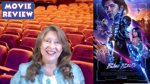 'Blue Beetle' review by Movie Review Mom!