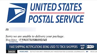 12 scams of Christmas: Beware of phony shipping information