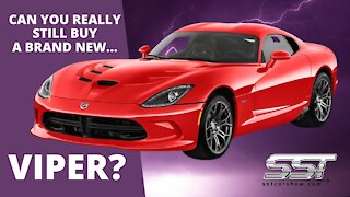 Dodge Still Selling New Vipers