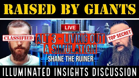 Illuminated Insights Discussion - Alt 3 Living out a Simulation - Shane The Ruiner