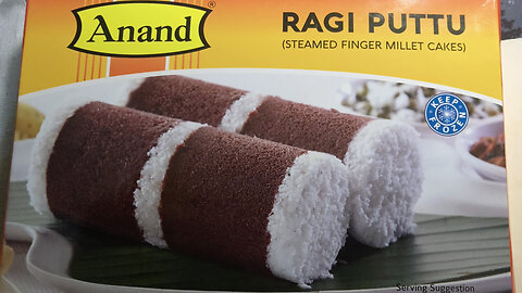 Ragi Puttu - Steamed Finger Millet Cakes | Food Frenzy Friday
