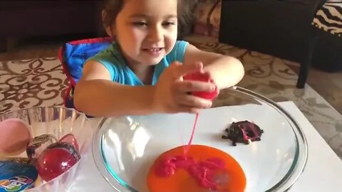 Slime Video with Cute Little baby girl... PLs Like, Subscribe and Comment. Thank you