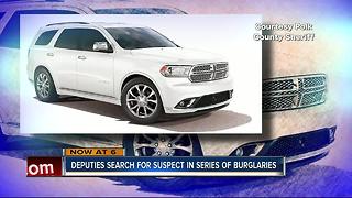 Search for burglary suspect