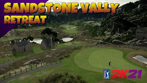 Sandstone Valley Retreat - PGA TOUR 2K21 (Playthrough)