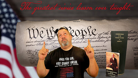 The Greatest Civics Lesson Ever Told. The Opening Speech.