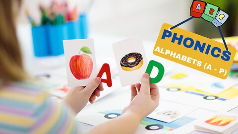 learning alphabets ,phonics, match picture with alphabet, pre school english ,alphabet sound, ABC