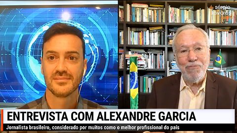 🎙️ Entrevista: 🇧🇷 Alexandre Garcia, jornalista.