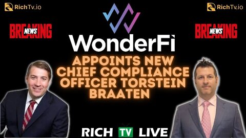 WonderFi Appoints Former Bank of Montreal Executive Torstein Braaten as Chief Compliance Officer