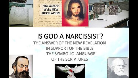 IS GOD A NARCISSIST?