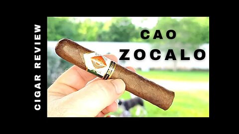CAO Zocalo Robusto Cigar Review