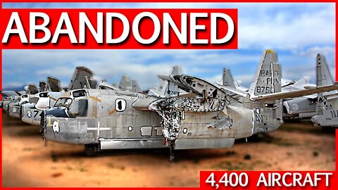 Why Thousands of Aircraft are Abandoned in the Arizona Desert