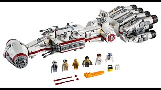 Tantive IV Unboxing and Speed Build Lego 75244
