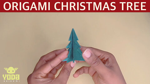 How To Make An Origami Christmas Tree - Easy And Step By Step Tutorial