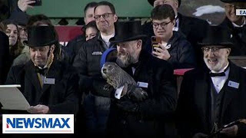 Punxsutawney Phil makes his Groundhog Day weather prediction | Wake Up America