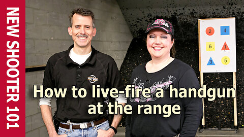 CC-6: How to live-fire a handgun at the range