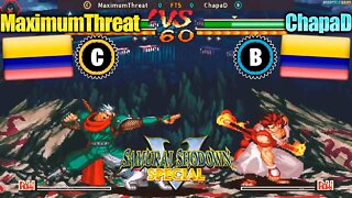 Samurai Shodown V Special (MaximumThreat Vs. ChapaD) [Colombia Vs. Colombia]