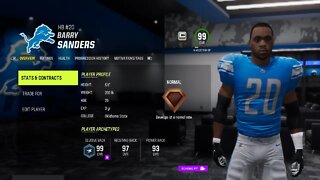 How To Create Barry Sanders Madden 23