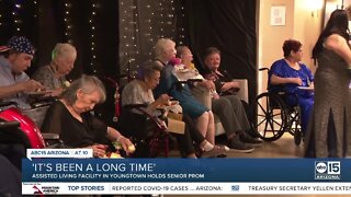 Youngtown community helps throw prom for assisted living residents