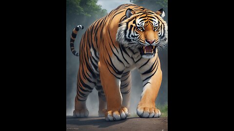 Don't play with tigers#funny #funnyvideo