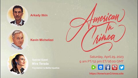 American in Crimea, Ep. 7: Special guest Mira Terada from Foundation to Battle Injustice