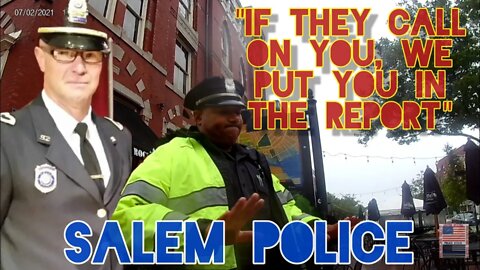Policy Violates 4th Amendment. Uneducated. Lt Gaudet. Off Sicard. Salem Police Mass. PEM.
